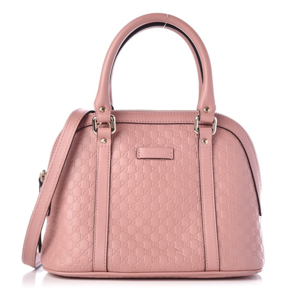 Gucci Microguccisima Mini Dome Bag light Pink